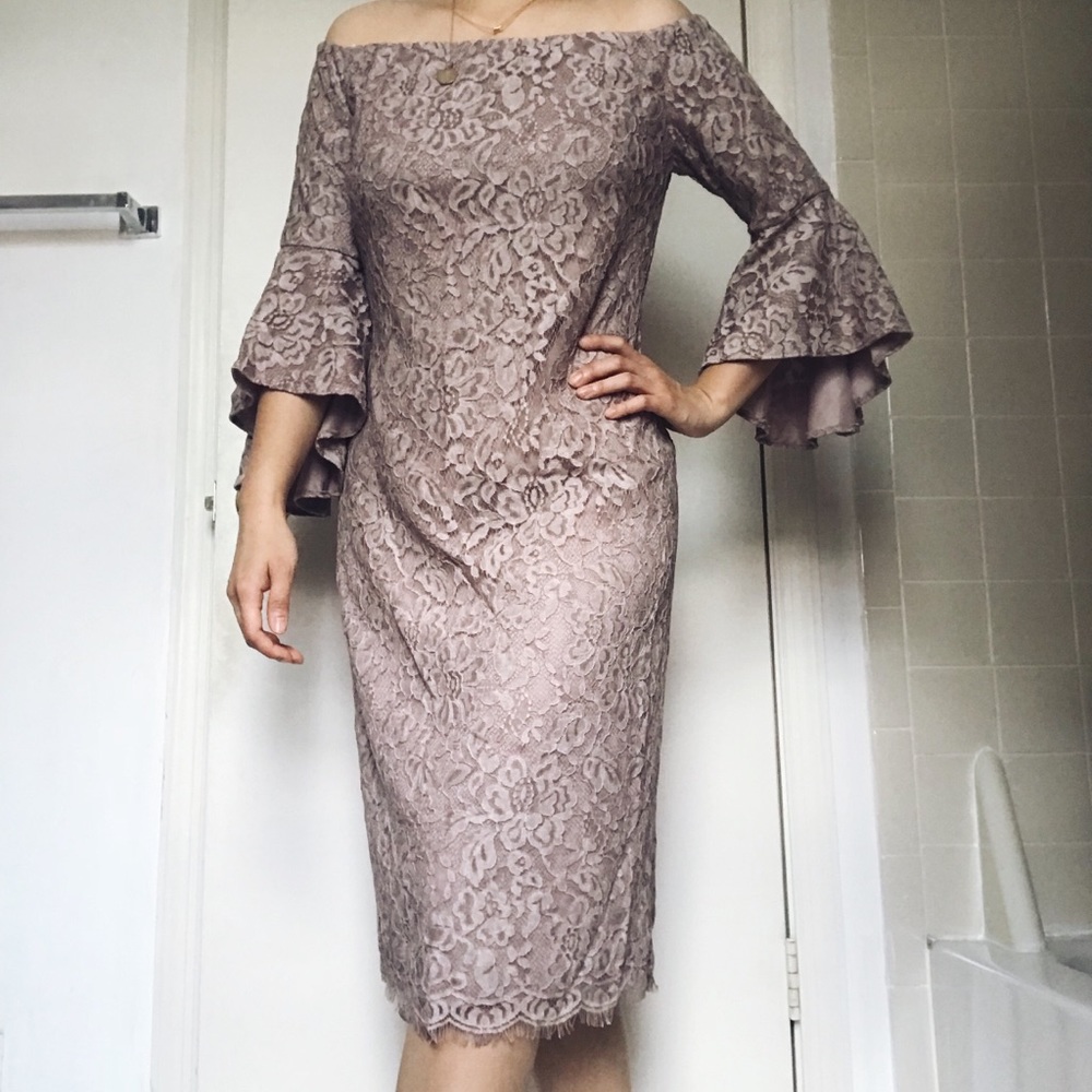 Off the shoulder dress